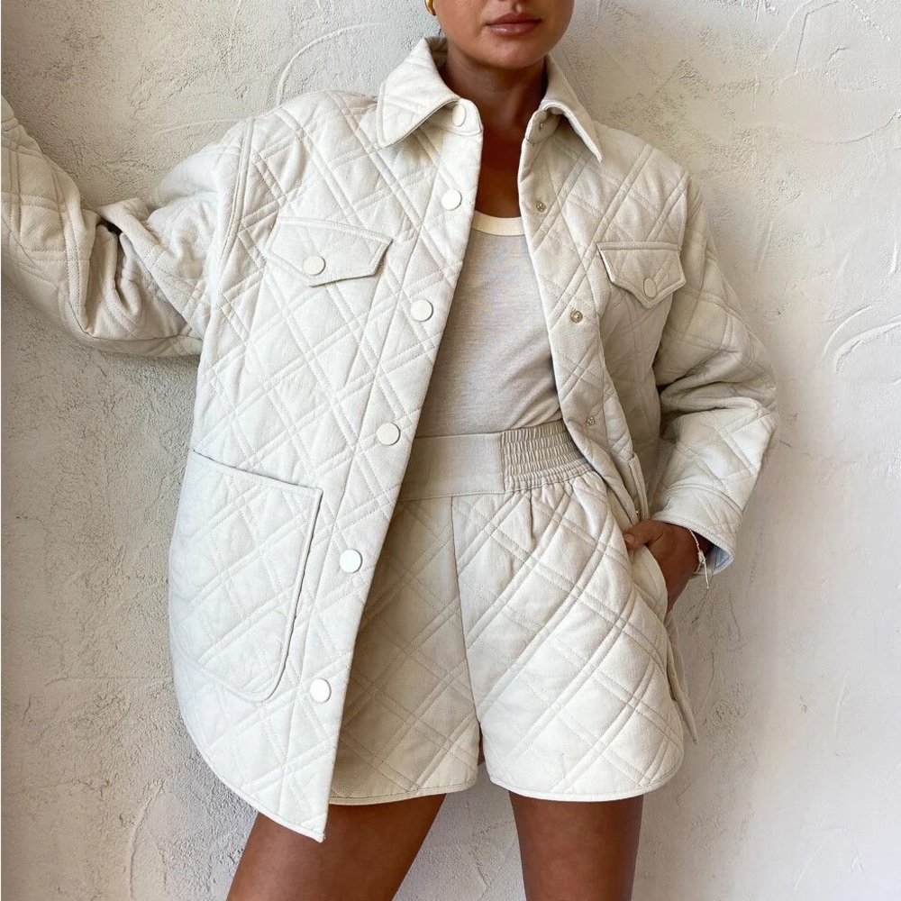 Shona Joy Alessia Oversized Quilted Jacket